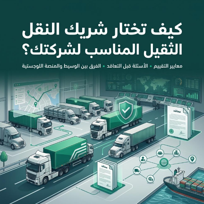 كيف تختار شريك النقل الثقيل المناسب لشركتك؟
