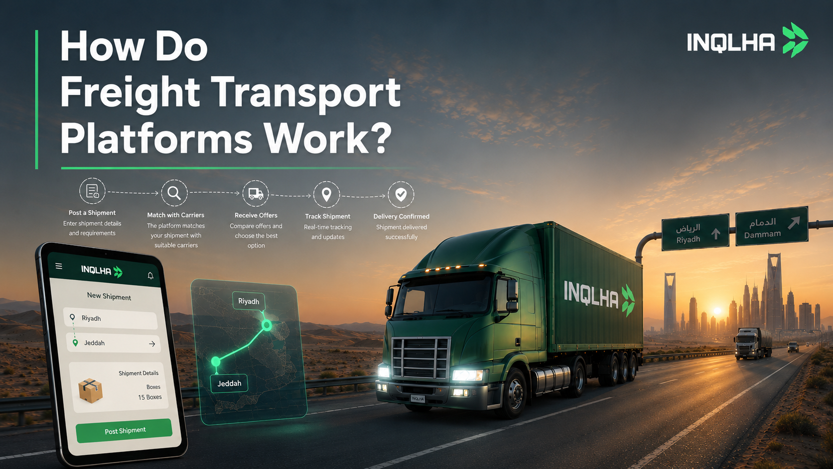 how freight transport platforms work